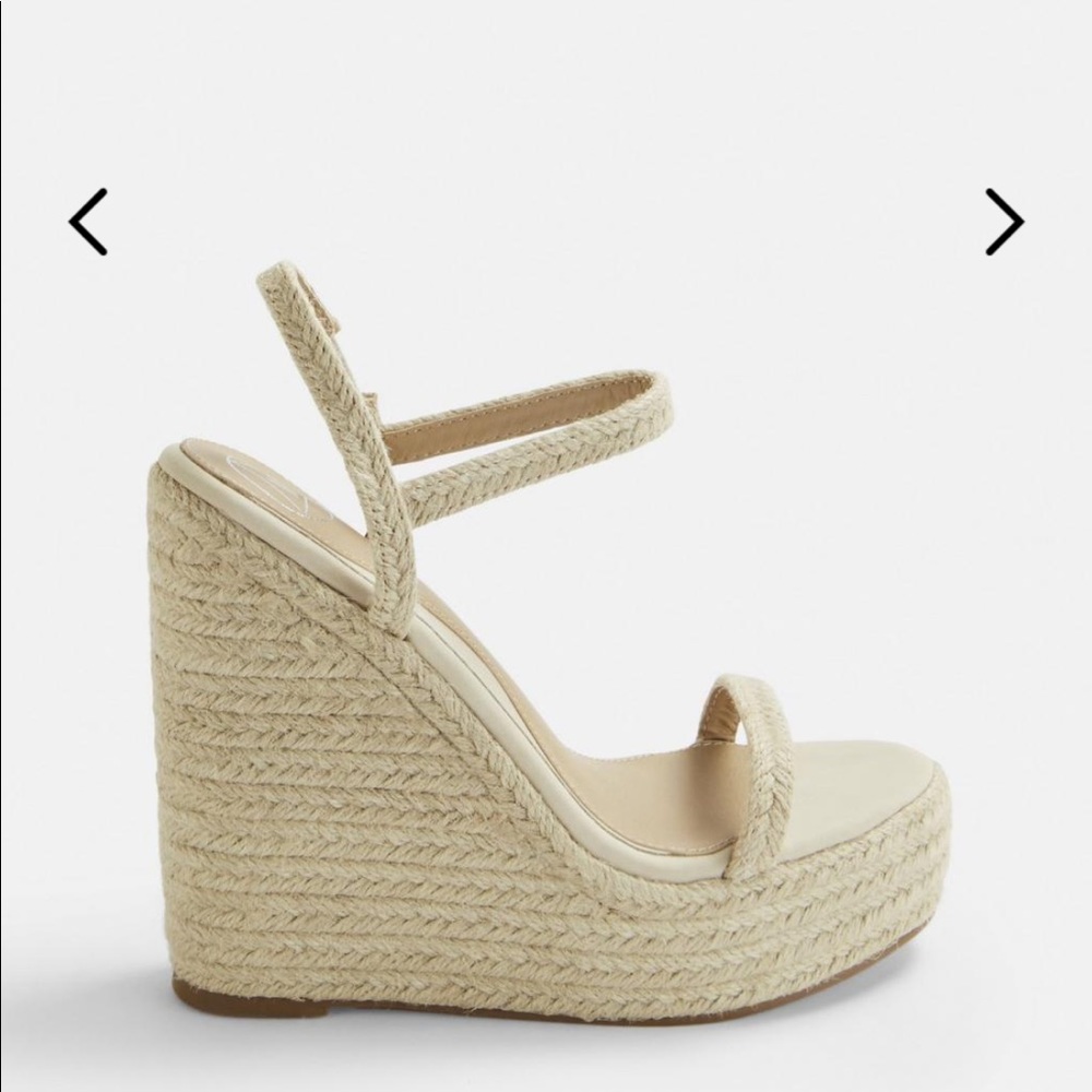 🌿Missguided Jute Sandal Heel🌿